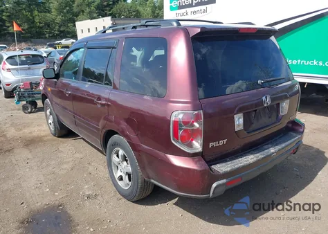2008 Honda Pilot Ex из США, поврежденный, VIN 5FNYF18478B008530